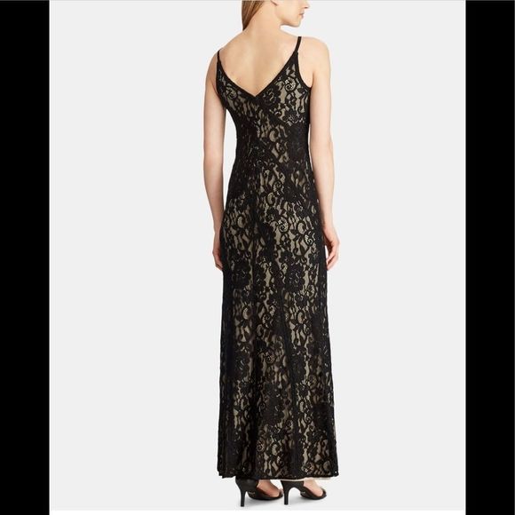 Ralph Lauren Lace Gown - Picture 2 of 2